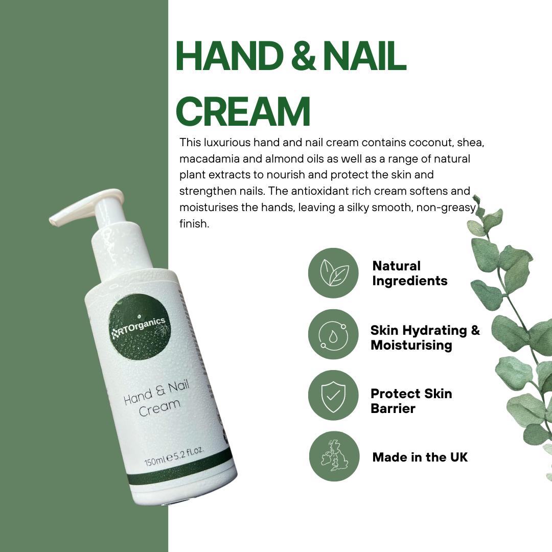 RTOrganics Hand & Nail Cream and Lip Care Pack